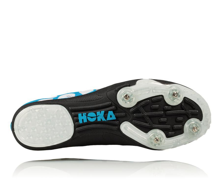 Zapatillas Atletismo Hoka One One Hombre - Rocket X - Blancas/Azules - DFX574896